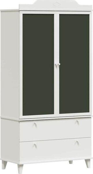Armadio con Lavagna con cassetto ROROS Bianco 90 x 45 x 180 cm