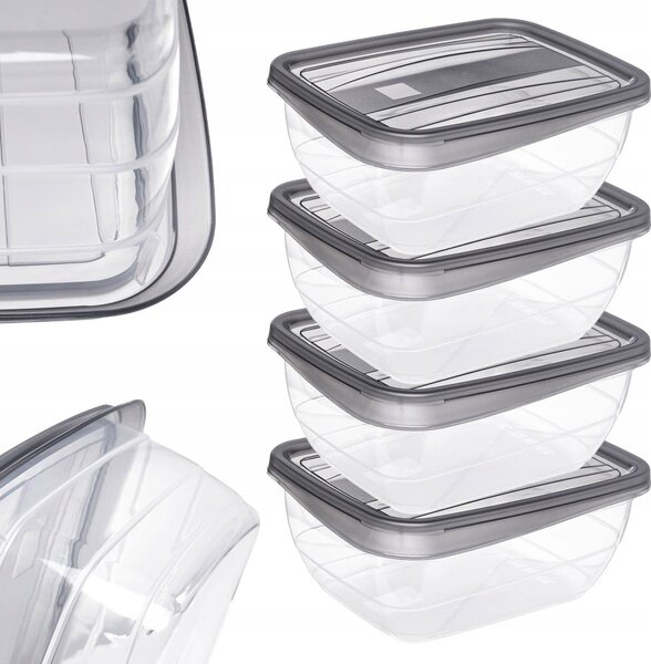 Scatole per alimenti 4 pz. Vedo - Curver