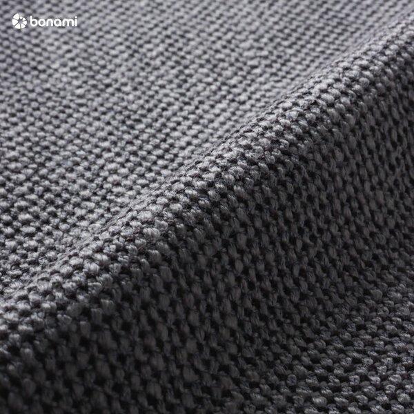 Letto matrimoniale imbottito grigio scuro con contenitore con rete inclusa 180x200 cm Atesio – Meise Möbel