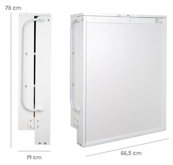 Fasciatoio sospeso bianco Roba style - Roba