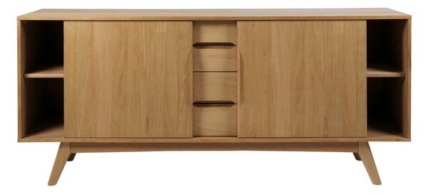 Cassettiera bassa in rovere 180x84 cm Marte - Actona