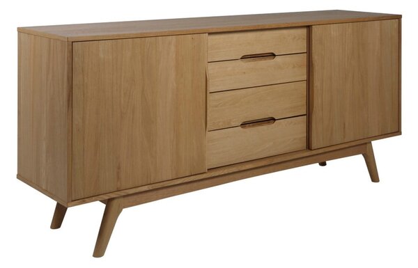 Cassettiera bassa in rovere 180x84 cm Marte - Actona