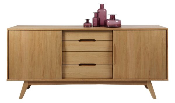 Cassettiera bassa in rovere 180x84 cm Marte - Actona
