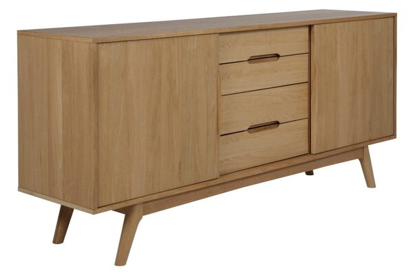 Cassettiera bassa in rovere 180x84 cm Marte - Actona