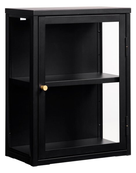 Vetrina nera in metallo 45x60 cm Carmel - Unique Furniture