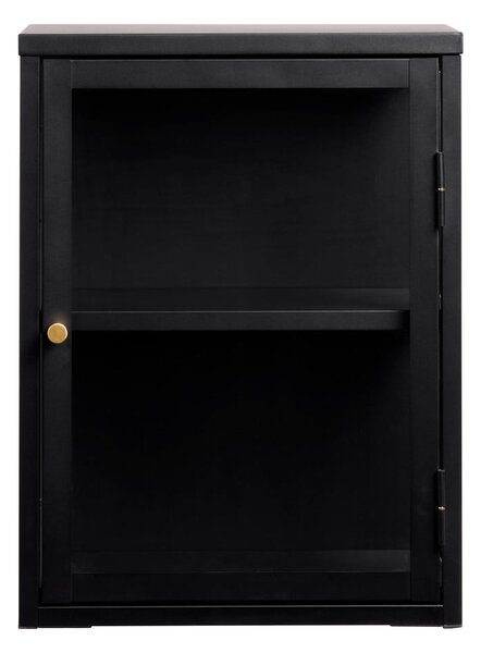 Vetrina nera in metallo 45x60 cm Carmel - Unique Furniture