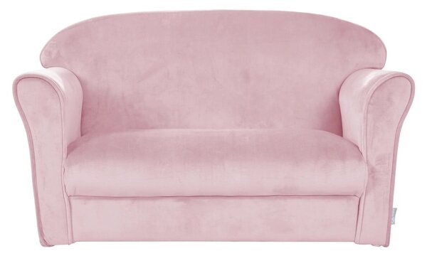 Divano per bambini in velluto rosa chiaro 78 cm Lil Sofa - Roba