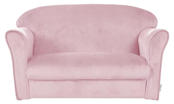 Divano per bambini in velluto rosa chiaro 78 cm Lil Sofa - Roba