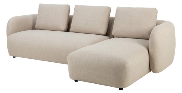 Divano angolare beige (angolo destro) Imola - Bonami Selection