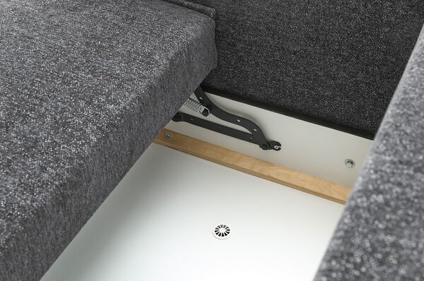 Divano letto grigio scuro Emile - Bobochic Paris