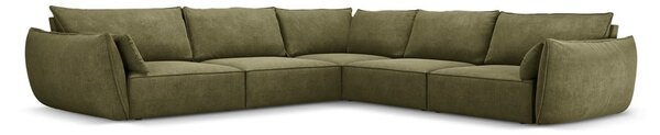 Divano angolare verde (variabile) Vanda - Mazzini Sofas