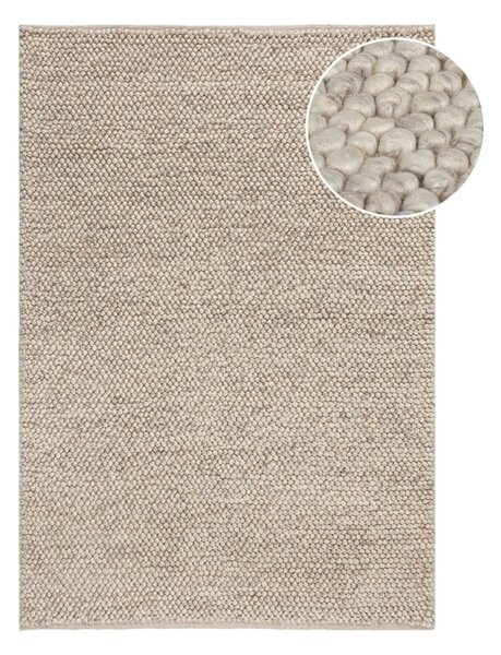 Tappeto in lana grigio chiaro 160x230 cm Minerals - Flair Rugs