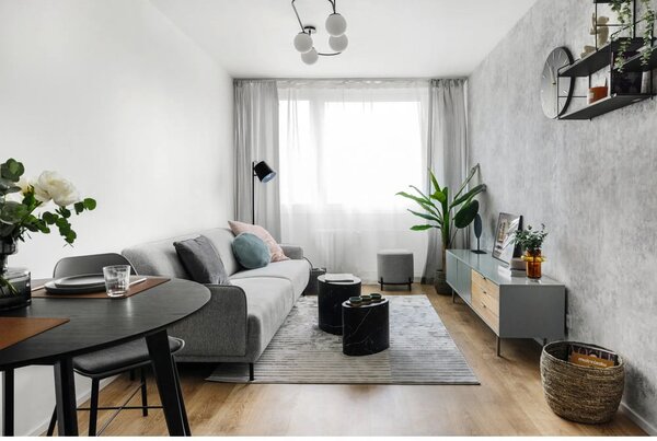 Tappeto rosa/grigio 220x160 cm Apollo - Think Rugs