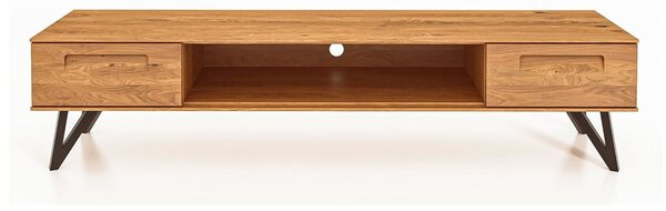 Tavolo TV in rovere 182x42 cm Golo - The Beds