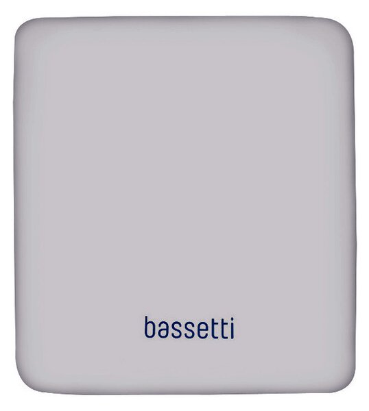 Lenzuolo Sotto con angoli MATRIMONIALE (175*200) Bassetti 1701 grigio