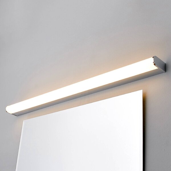 Applique da parete PHILIPPA Lindby, Cromo / Argento, Bagno, Metallo, Moderno, Applique