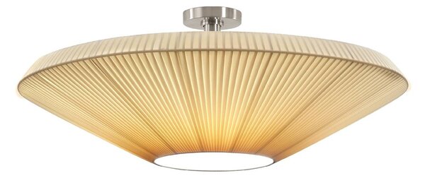 Bover Plafoniera di design Siam 80, dimmerabile, Crema / Ambra, Soggiorno / Sala da pranzo, Plastica, Design, Plafoniera