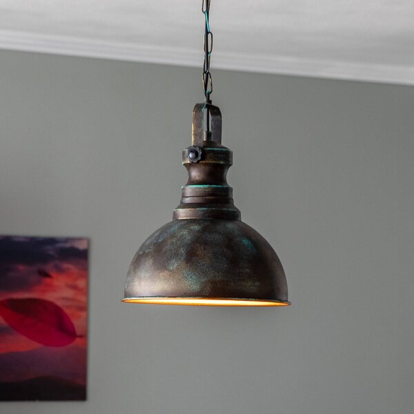 Lampada a sospensione Saglam 3710 Opviq, dimmerabile, Bronzo / Ottone antico, Soggiorno / Sala da pranzo, Metallo, Vintage, Lampada a sospensione