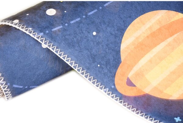 Tappeto per bambini 80x150 cm Solar System - Vitaus