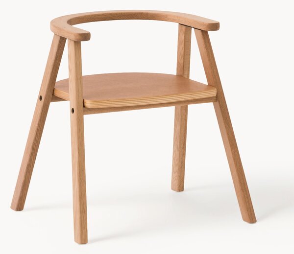 Sedia per bambini in legno di quercia Growing Green