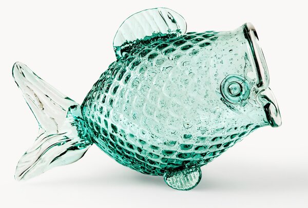 Barattolo in vetro soffiato Fish