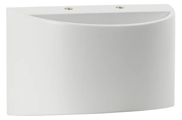 Applique Led da parete Ghiberti 7W Bianco IP44 Bianco neutro 4000K Novaline