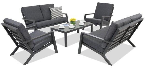 Mobili da giardino Braga Coffee 6 Garden Point antracite