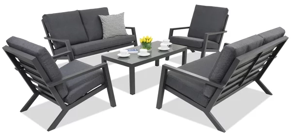 Mobili da giardino Braga Coffee 6 Garden Point antracite