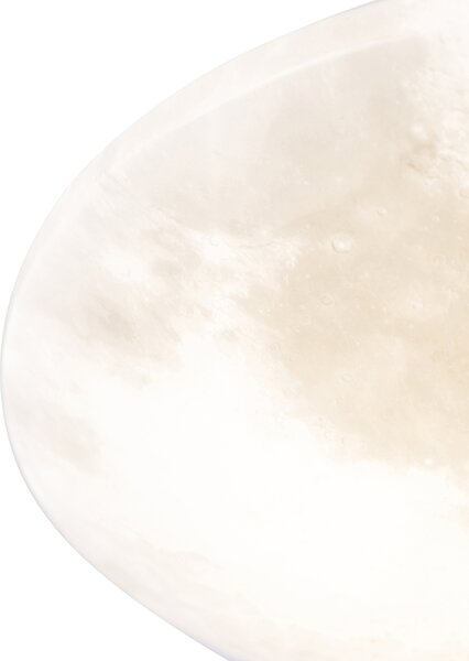 Plafoniera bianca con LED e dimmer con telecomando - Mane