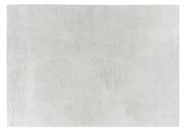 Tappeto rettangolare avorio con motivi 160 x 230 cm SISSI