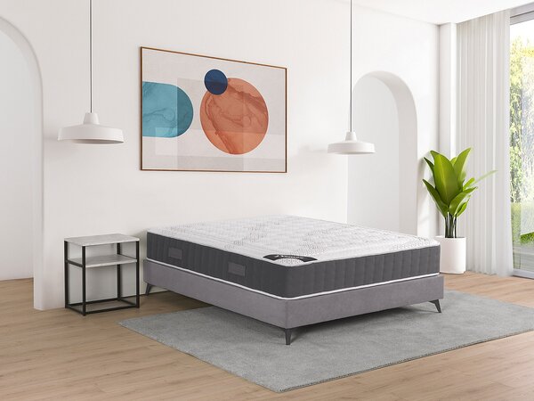 Materasso matrimoniale a molle insacchettate accoglienza memory 160 x 200 cm ibrido sp. 27 cm - ATLANTIDE di YSMÉE