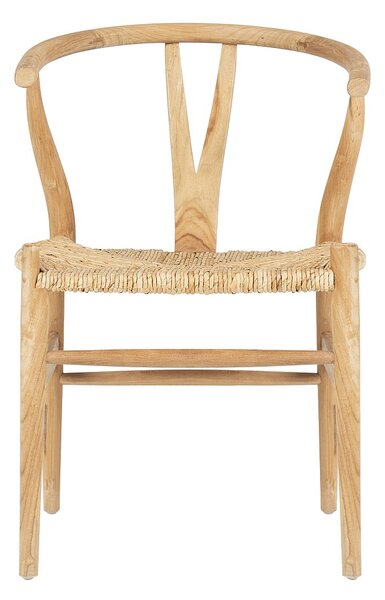 Sedia in Teak e Paglia Naturale - POGIANA