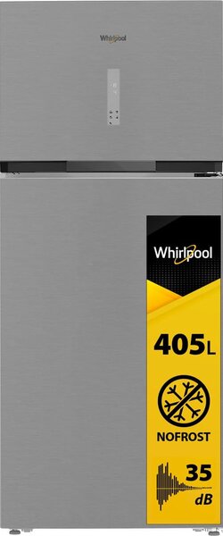 Whirlpool Frigorifero Doppia Porta Capacit 557 Litri Classe energetica D Raffreddamento No Frost colore Acciaio Inox - WHD2 6553 X5E