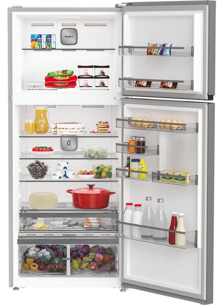 Whirlpool Frigorifero Doppia Porta Capacit 557 Litri Classe energetica D Raffreddamento No Frost colore Acciaio Inox - WHD2 6553 X5E