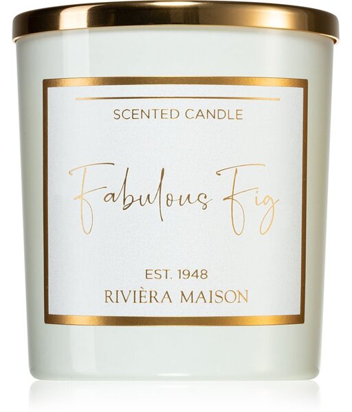 Rivièra Maison Scented Candle Fabulous Fig candela profumata 380 g