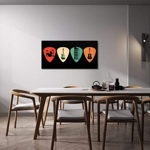 Quadro su tela – Plectri eleganti