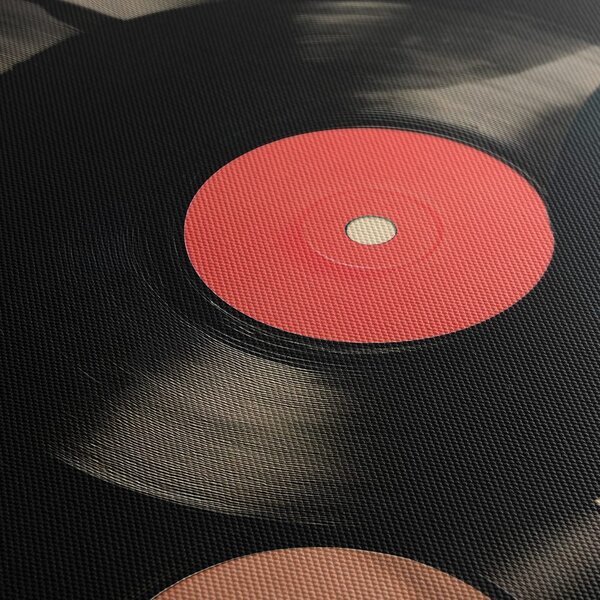Quadri 5 pezzi – Dischi in vinile colorati