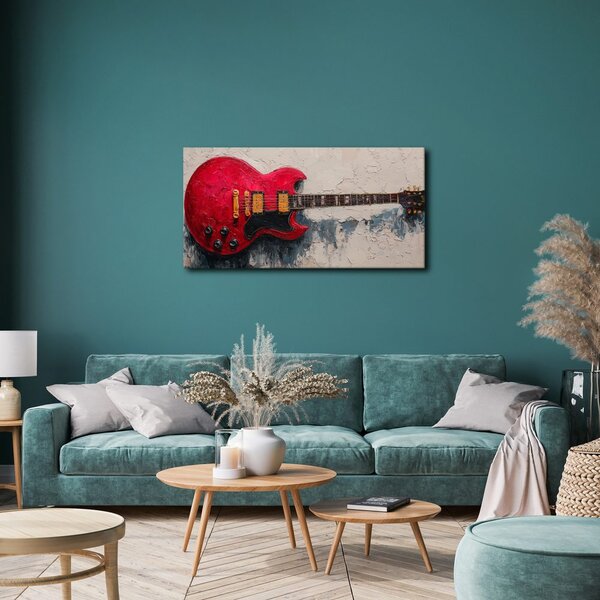 Quadro su tela – Leggendaria chitarra rossa SG