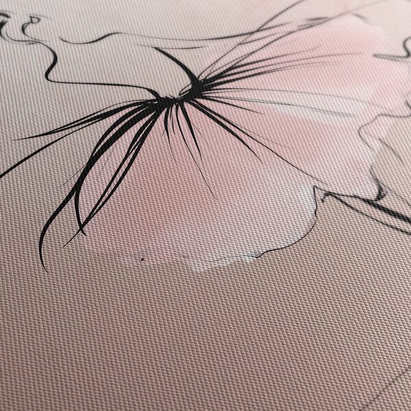 Quadro su tela – Ballerina in rosa