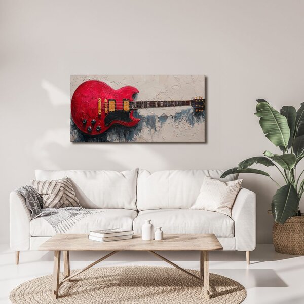 Quadro su tela – Leggendaria chitarra rossa SG