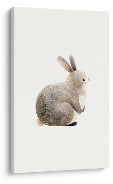 Quadro su tela – Coniglietto seduto adorabile