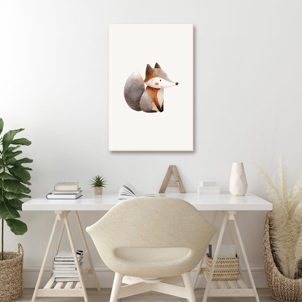 Quadro su tela – Dolce volpe nel bosco