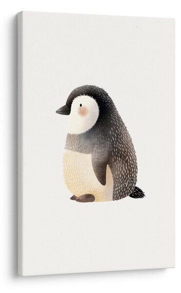 Quadro su tela – Cucciolo di pinguino adorabile