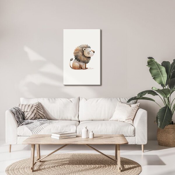 Quadro su tela – Leoncino carino