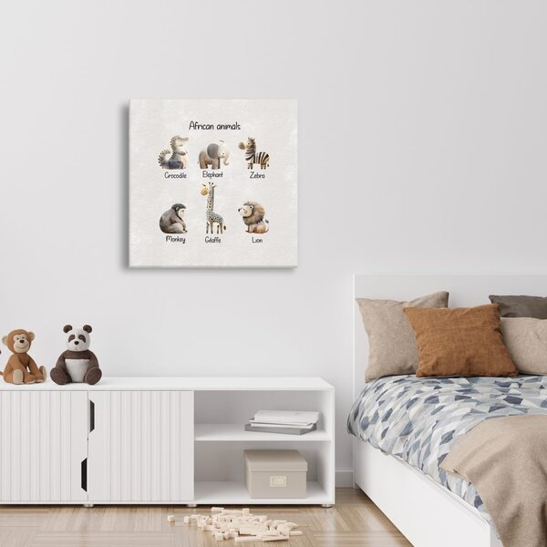 Quadro su tela – Animali africani
