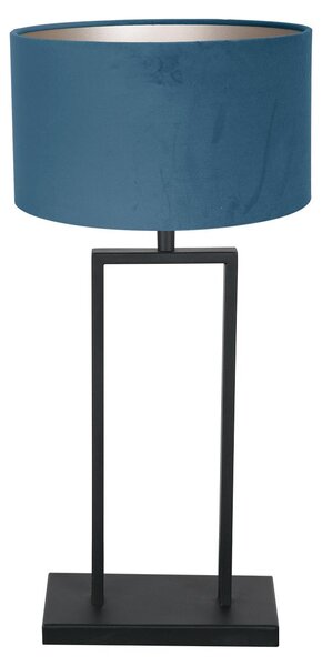 Steinhauer - lampada da tavolo - Stang - nero - metallo velluto - Ø 30cm - E27 - 3863ZW