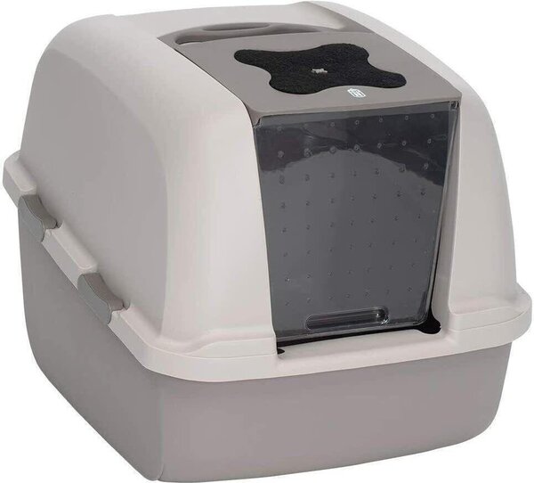 CATIT Lettiera Jumbo con coperchio a cerniera
