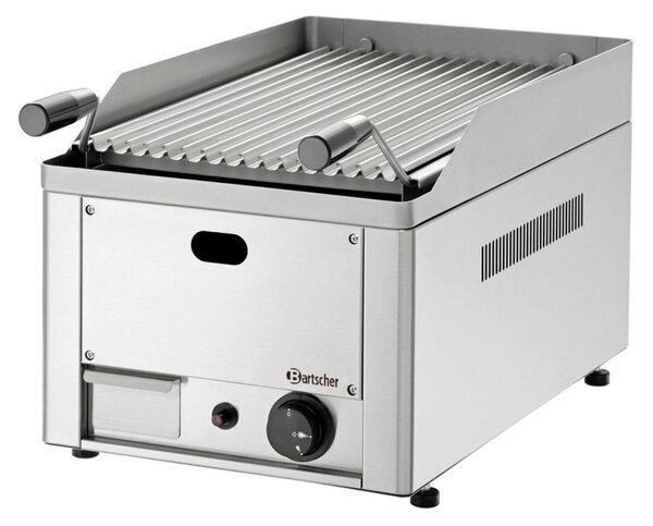 Bartscher gas pietra lavica griglia da tavolo Griglia 8.000 watt acciaio inox