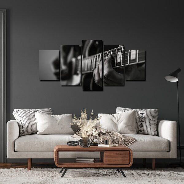 Quadri 5 pezzi – Melodia di chitarra
