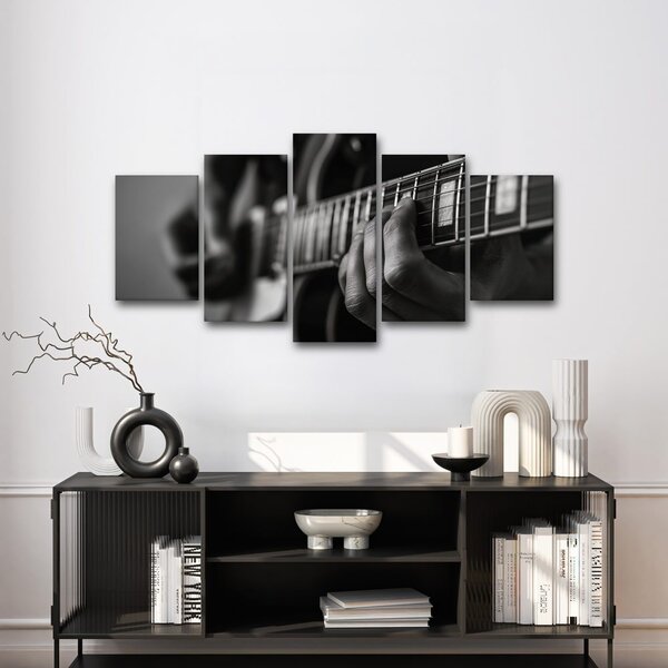 Quadri 5 pezzi – Melodia di chitarra
